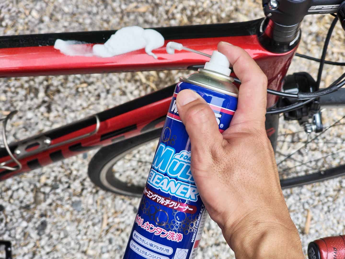 アクアシャインコート施工前の洗車