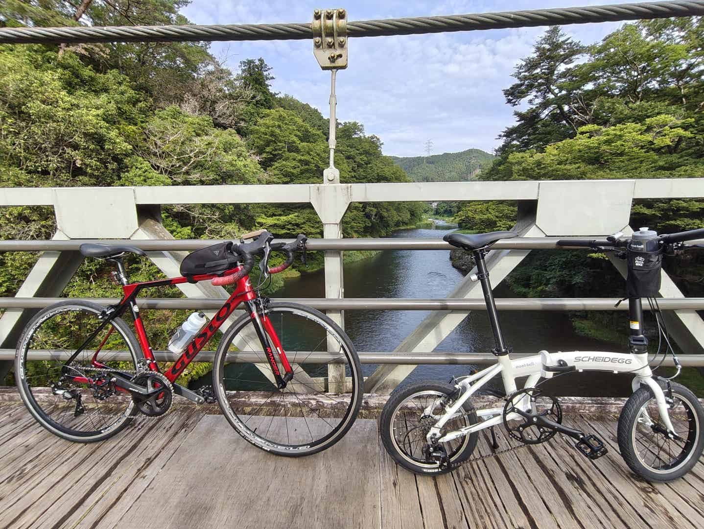 ロードバイクとTR-F16