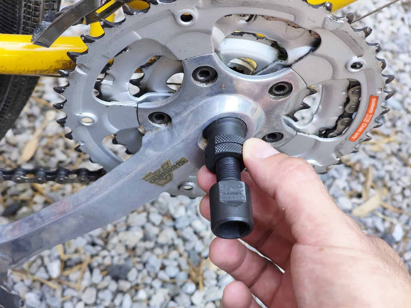 OLD MTBのコッタレスクランク工具