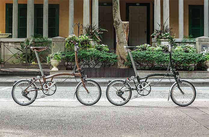 Brompton Classic Editionの2台