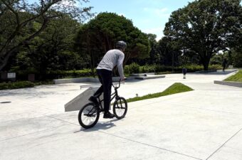 所沢航空記念公園のアーバンスポーツエリア、BMXパークデビューにおすすめ！