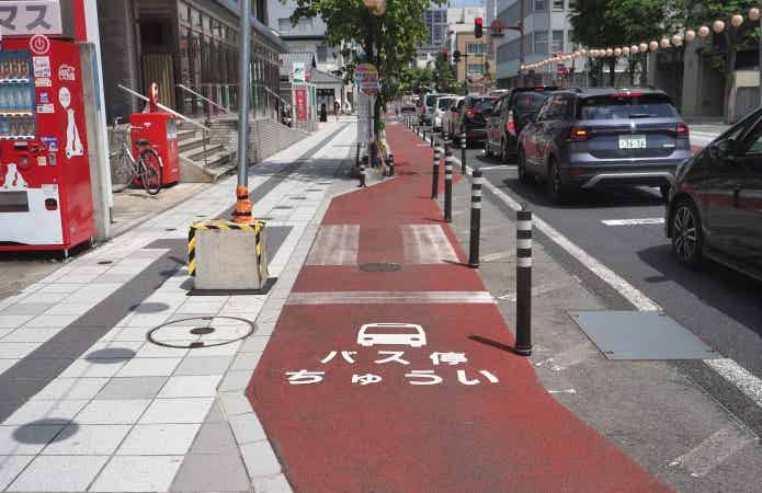 自転車レーン