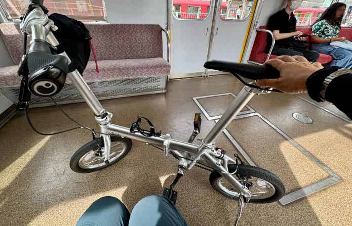 サイクルトレイン内