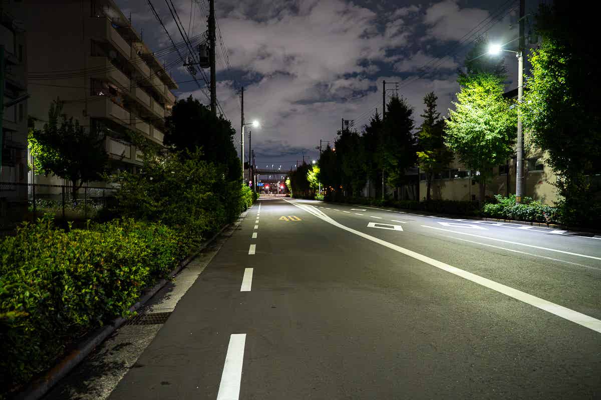 海遊館周辺の道