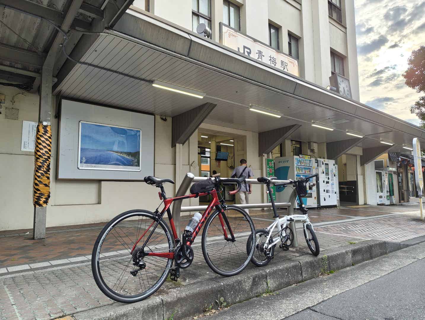 JR青梅駅の外観