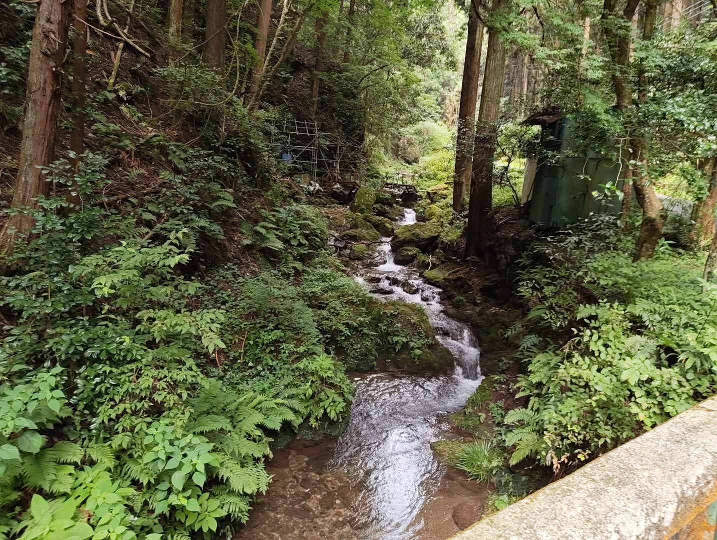 黒山三滝につながる越辺川