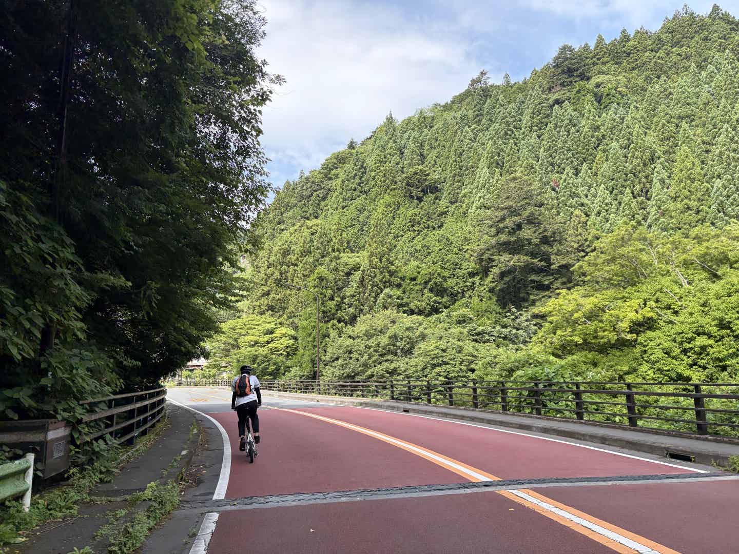 折りたたみ自転車での奥多摩サイクリング