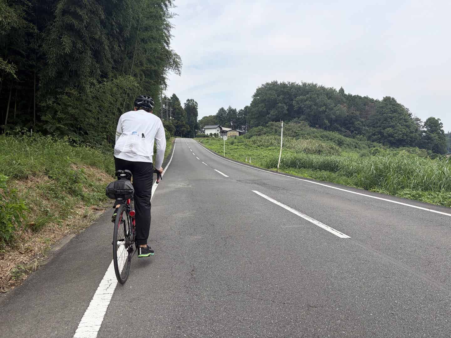 黒山三滝から森林公園駅までの復路