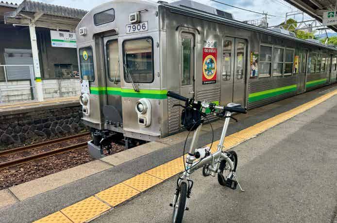 養老鉄道駒野駅ホーム