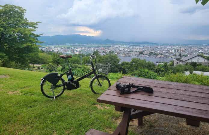 市街地の見下ろし景色