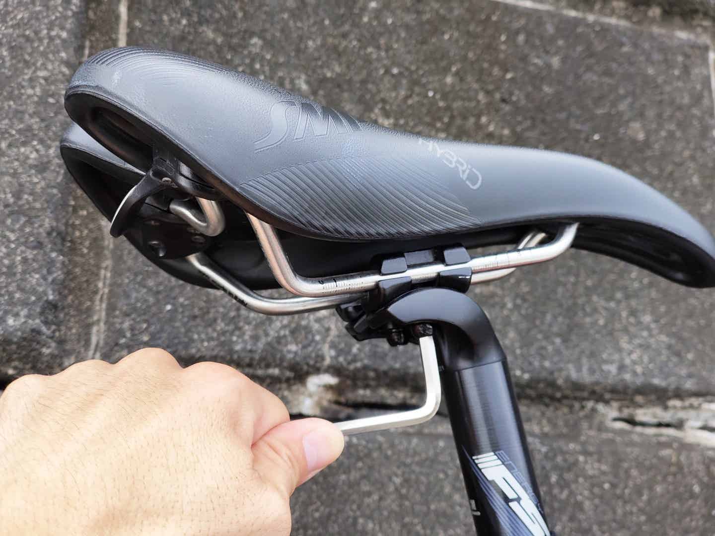 セラSMPサドルの調整