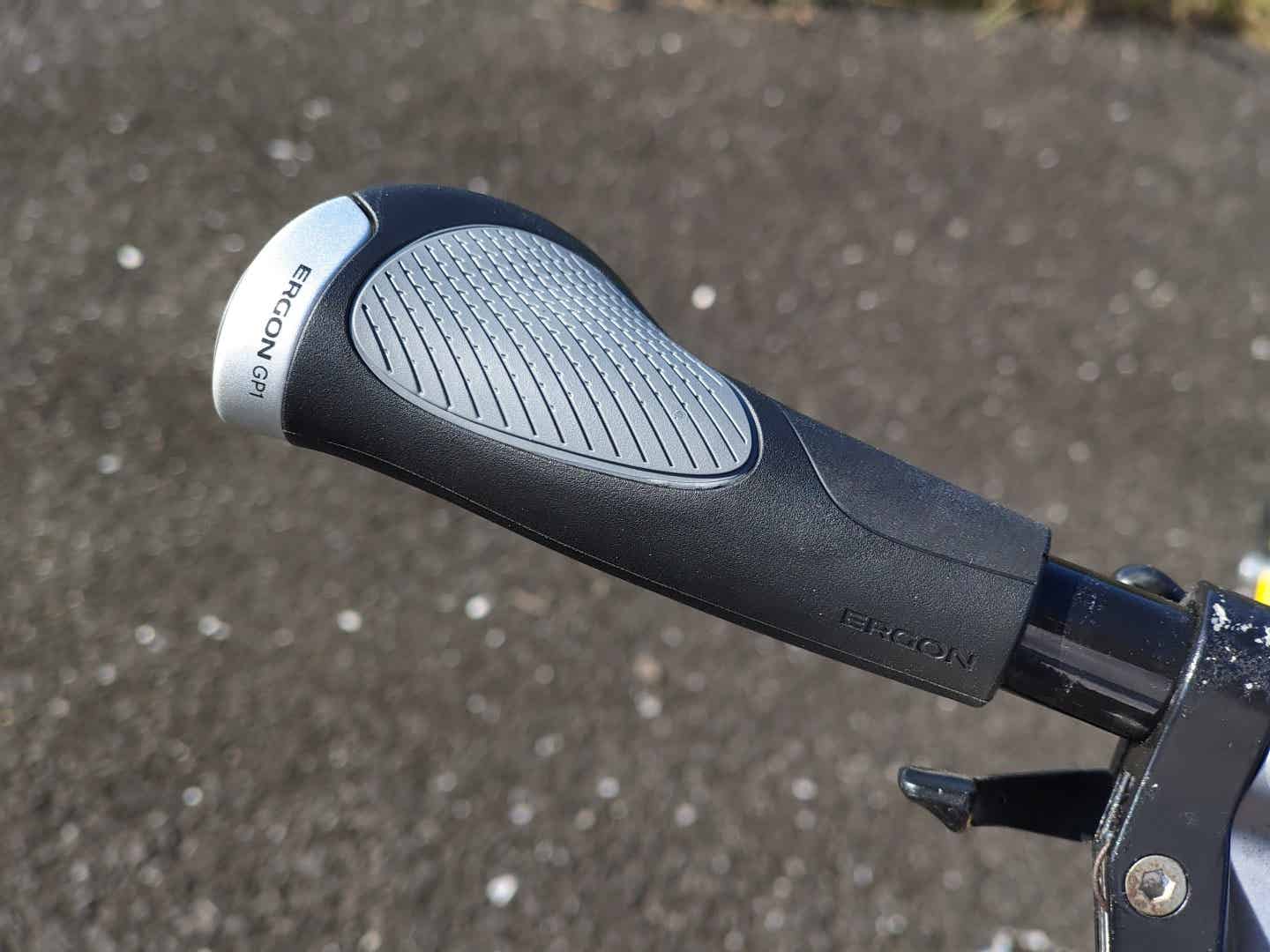 エルゴングリップのアップ