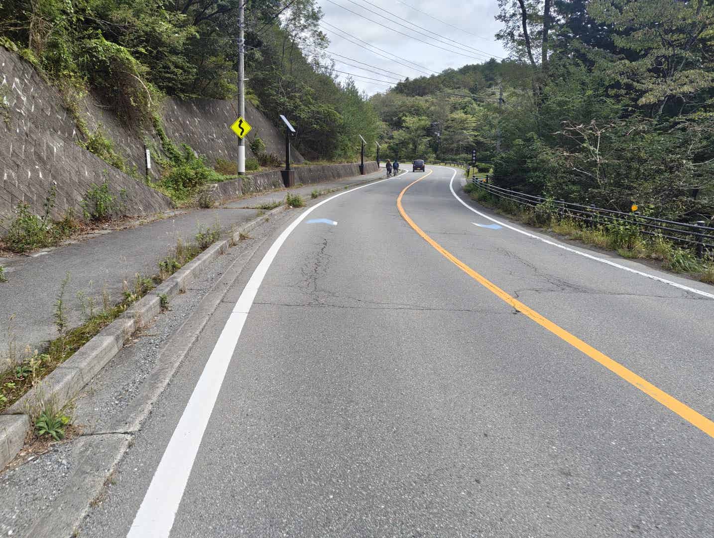 忍野八海までのふじフラワー道路