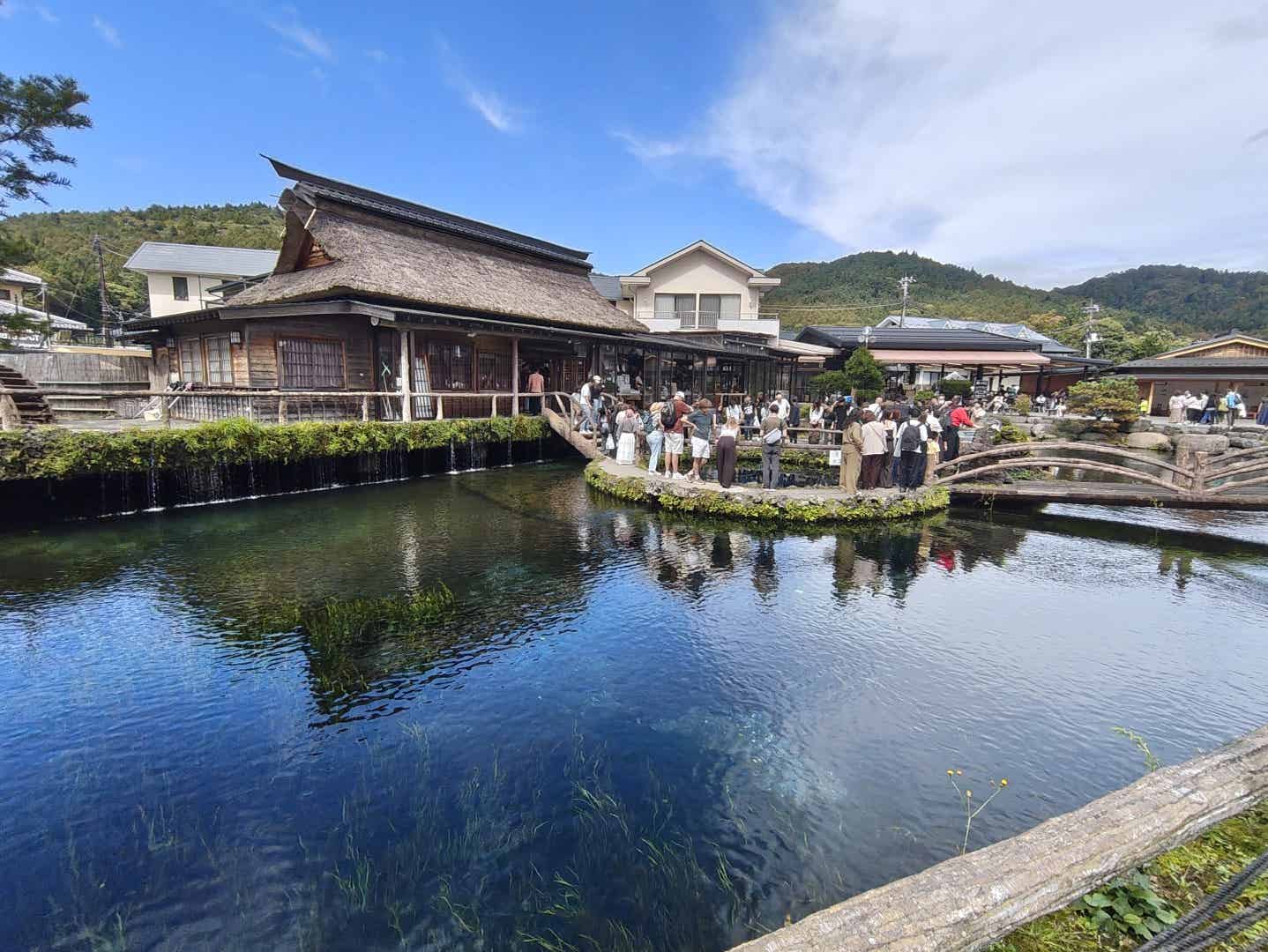 忍野八海の湧き水