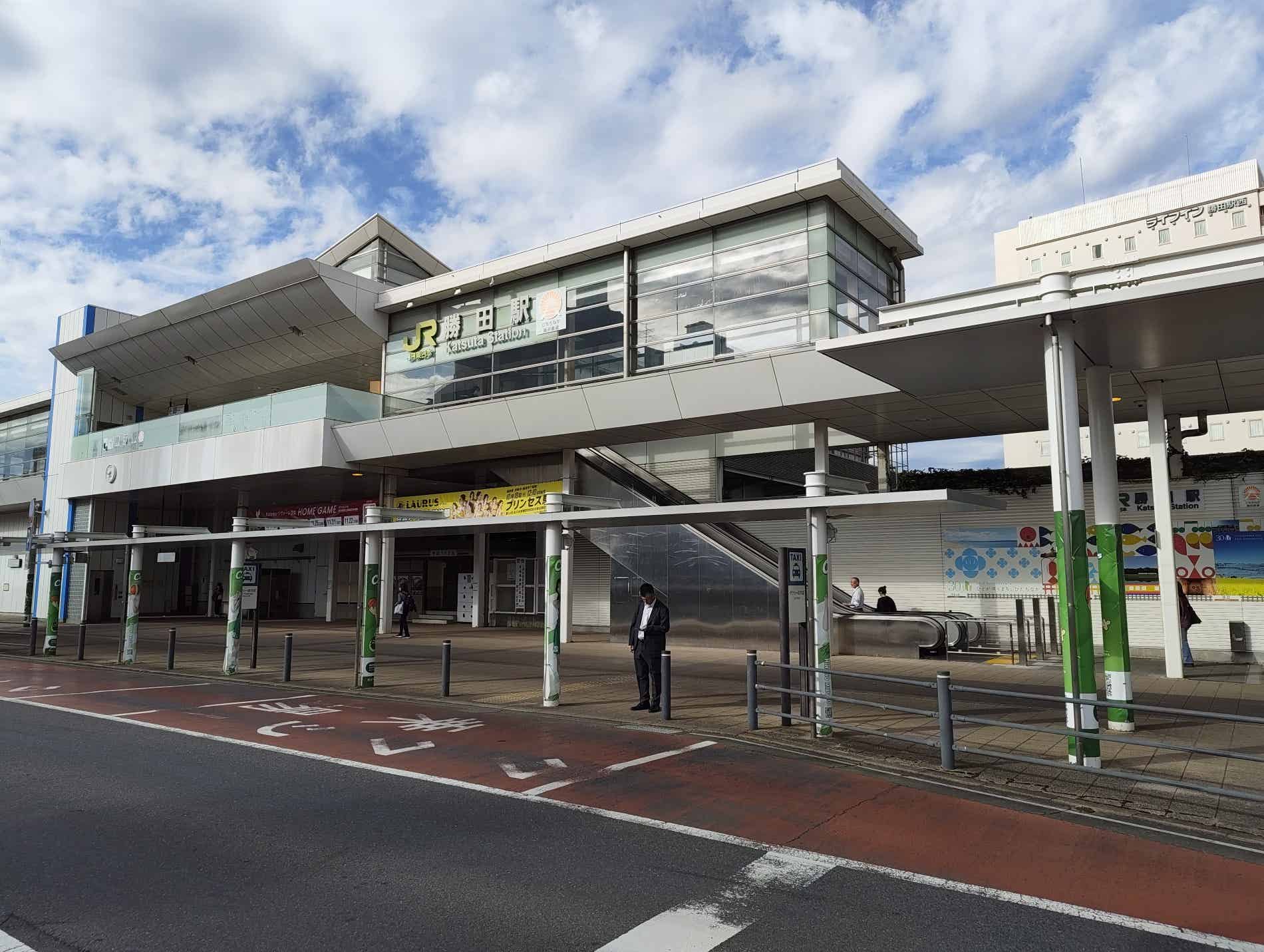 勝田駅の外観