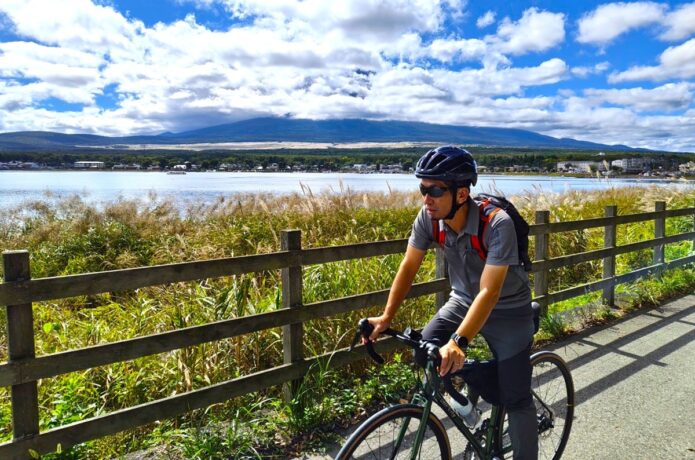 富士山ビューを求めて、忍野八海と山中湖をめぐる往復80kmの自転車旅
